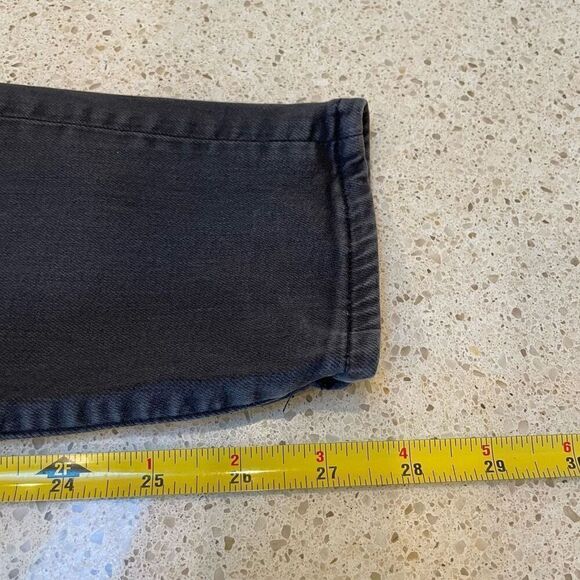 American Eagle Distressed Jegging Womens‎ 8 Washed Black Stretch Hi Rise Skinny - Picture 11 of 11